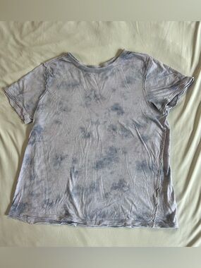 Free People - We The Free Light Lavender Tie-Dye Short Sleeve Tee